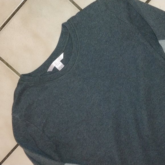 Victoria's Secret Long Sleeve Fleece Tunic/ PJ Top EUC Size Large - Picture 8 of 9